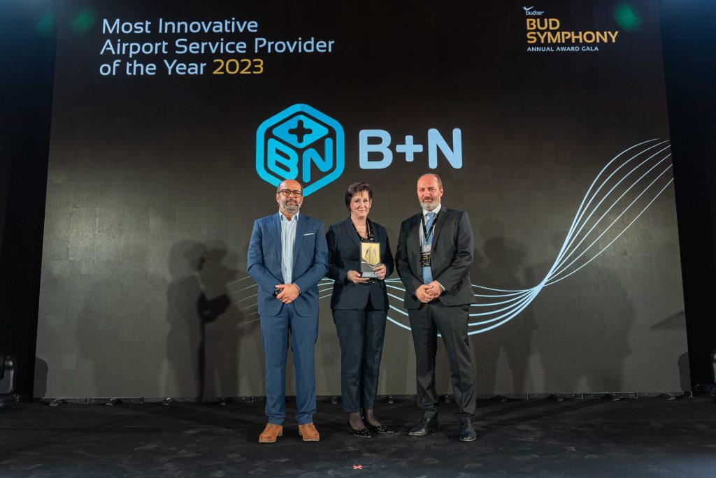 Летище Будапеща награди B+N за най-иновативен доставчик на услуги